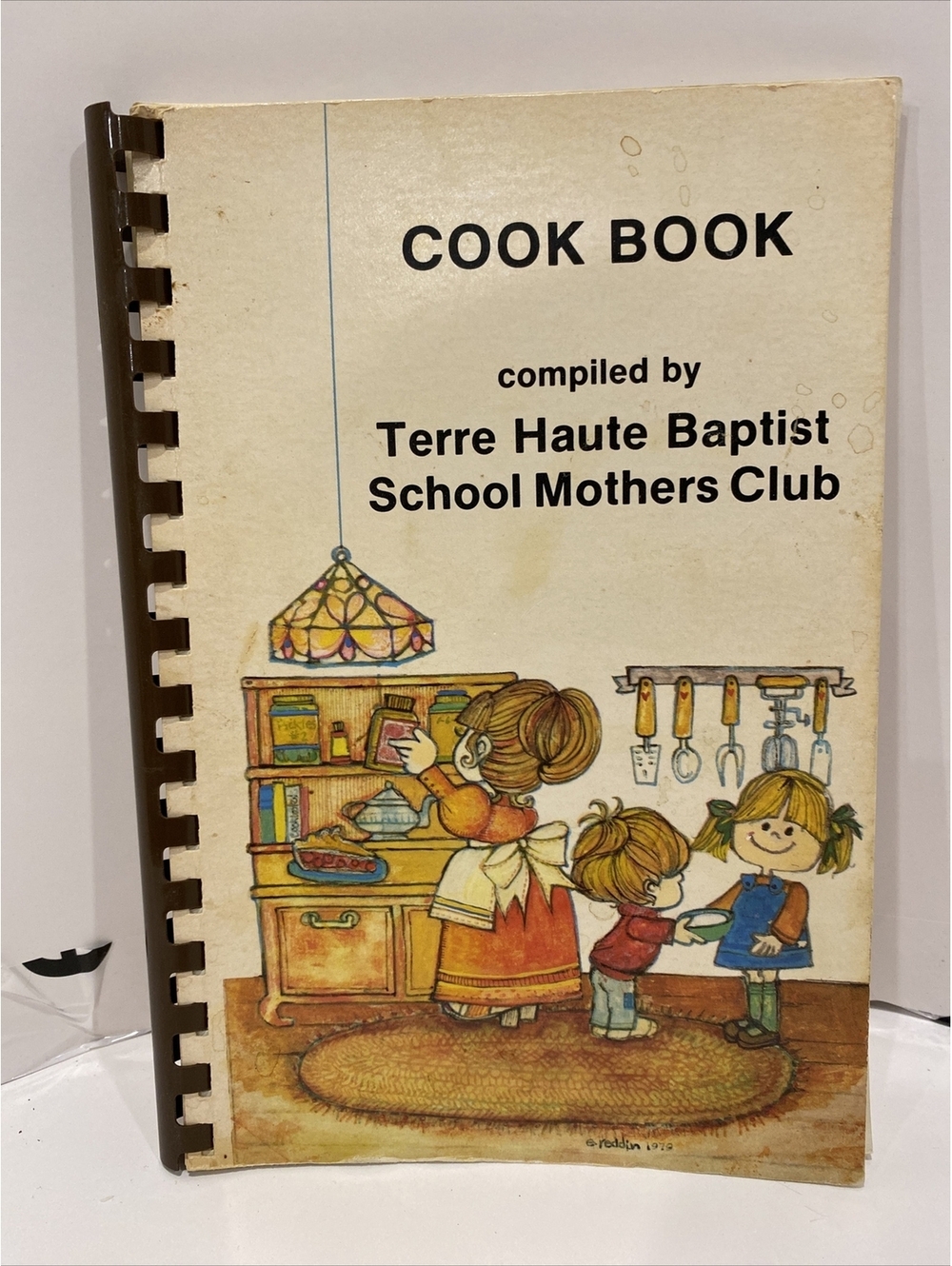 Terre Haute Baptist School Mother’s Club 1982 Recipe Cookbook 114 Pages